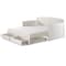 Alaterre Furniture Harmony Daybed with King Conversion, White AJHO11WH - alternate 9